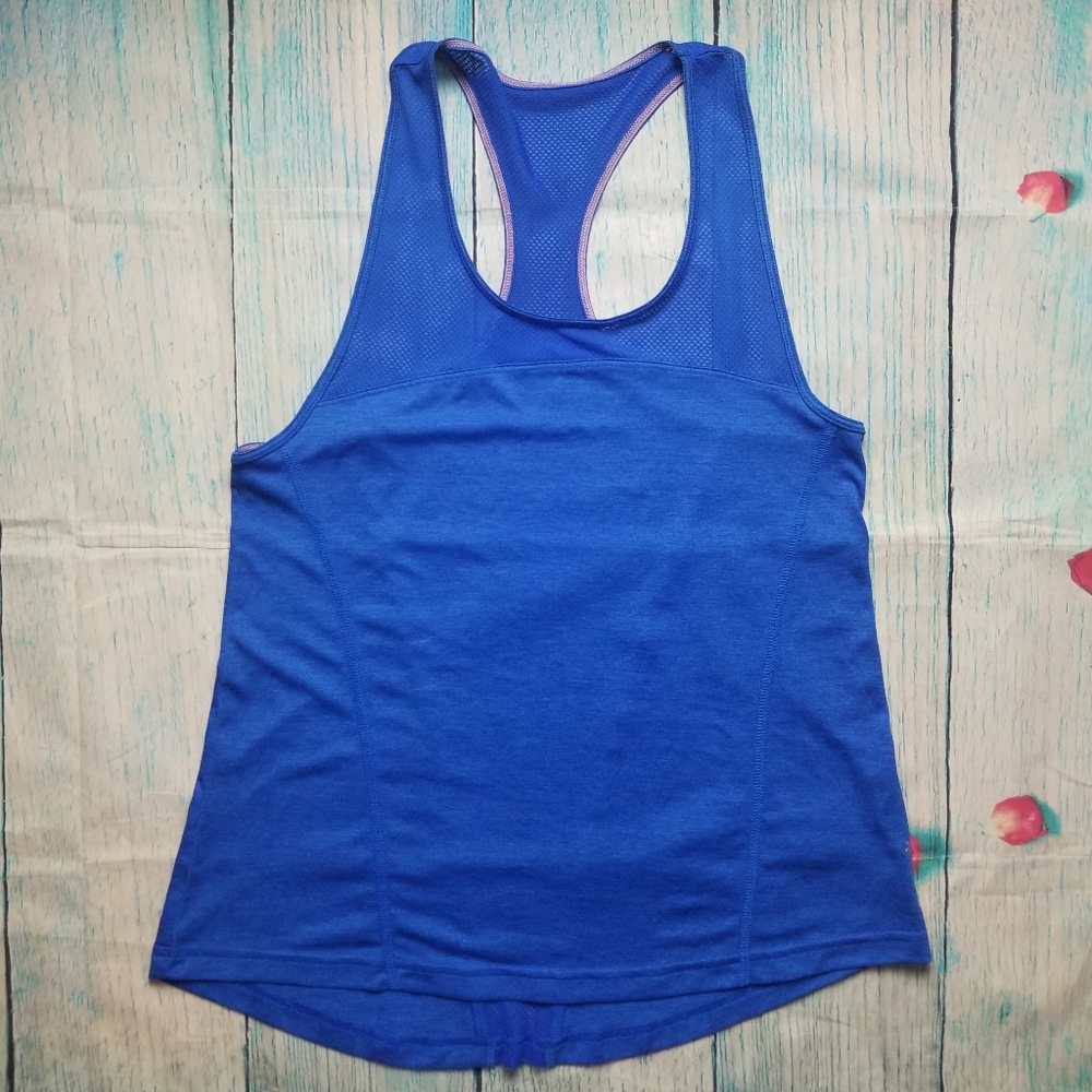 Reebok speedwick mesh blocked tank top siz…
